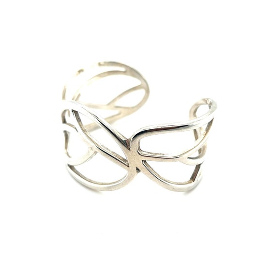 Retired James Avery Leaf Cuff View 2