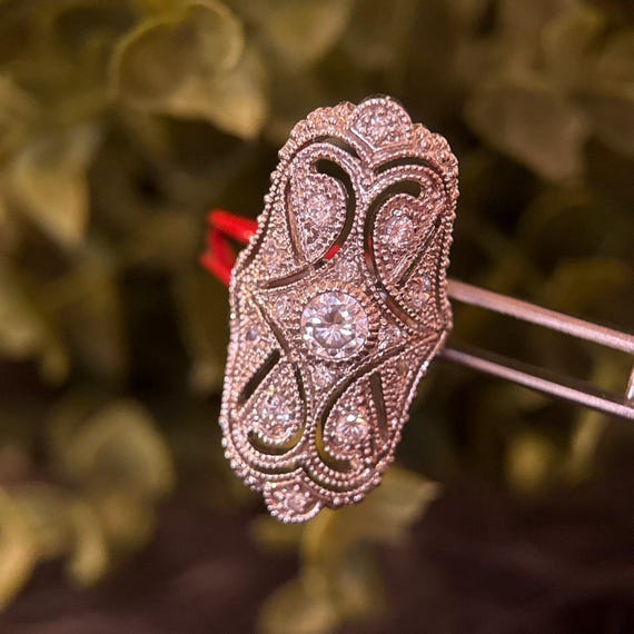 Victorian Style Statement Ring - image 3