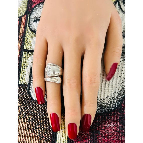 2 Bypass Design Spoon Ring - image 6