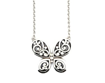 Brighton Contempo Butterfly Necklace