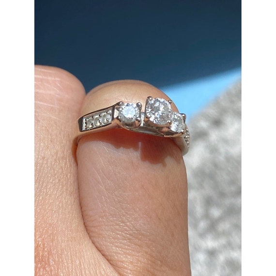 14k Keepsake Diamond Engagement Ring Gem