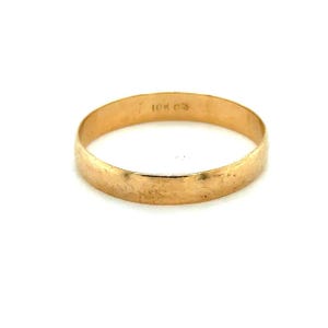 10k Gold Band Ring