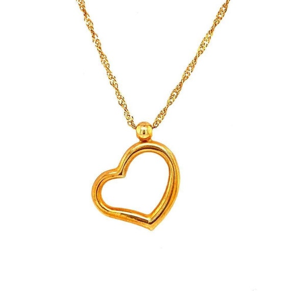 14k Heart Necklace