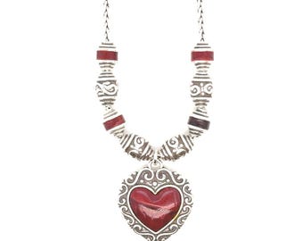 Brighton Red Heart Necklace