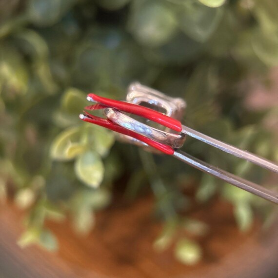 Huge 925 Silver Lemon Quartz Ring - image 6