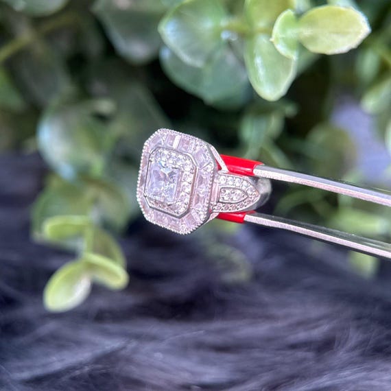 Stunning Silver 925 Cz Ring - image 4