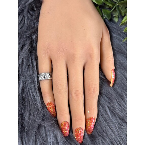 Silver 925 Turtle Pinky Ring - image 4