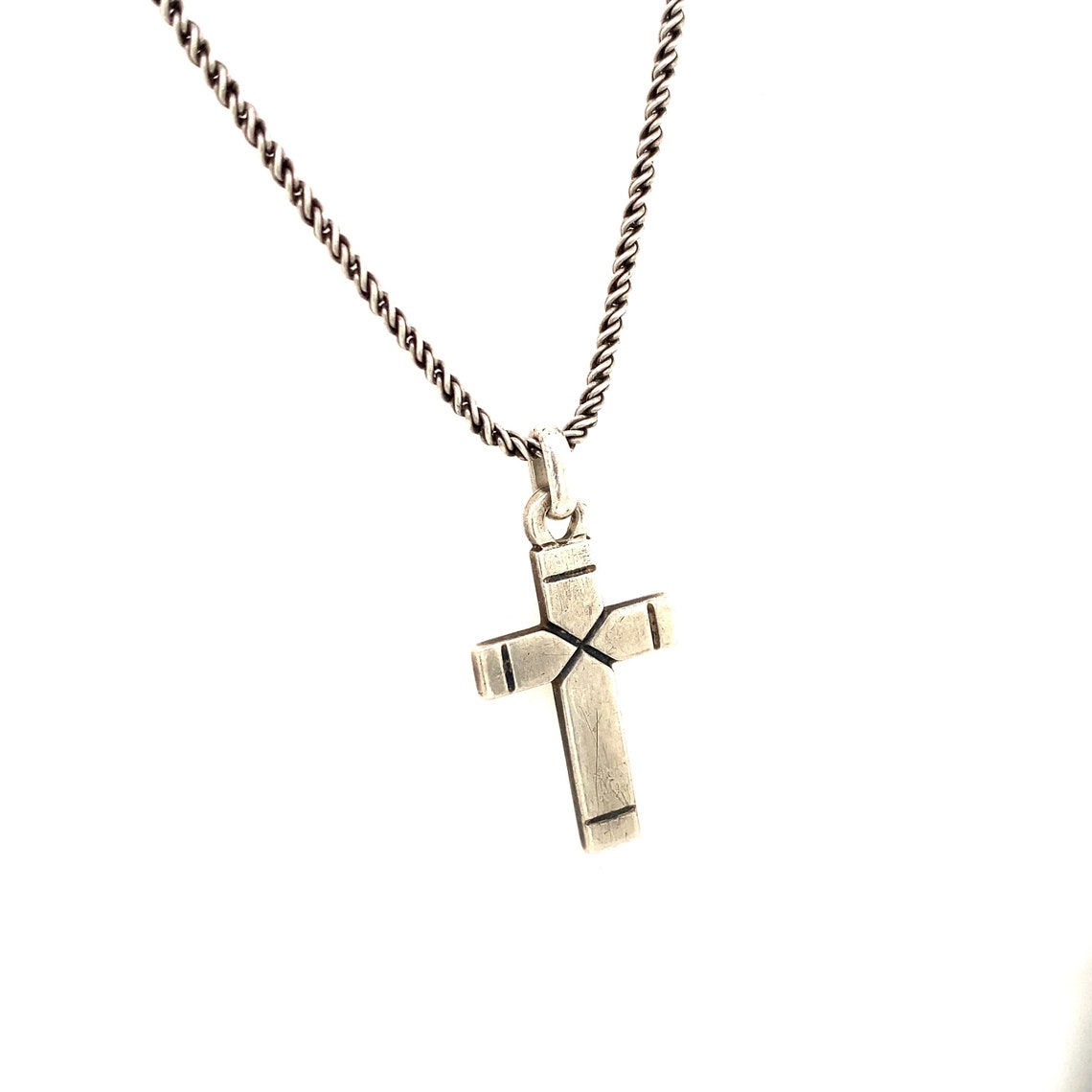 James Avery 925 Cross Necklace Etsy