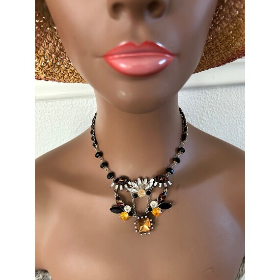 Betsey Johnson Leopard Colored Style Necklace - image 8