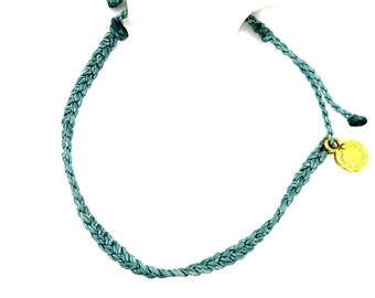 Pura Vida Blue Braid Bracelet