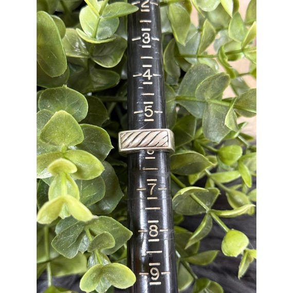 Brighton Silver 925 Ribbed Ring - image 7