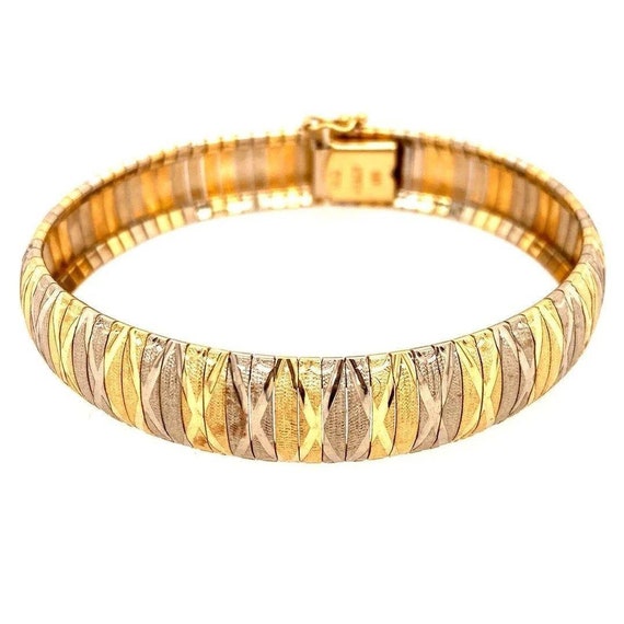14k Two-Tone Bracelet