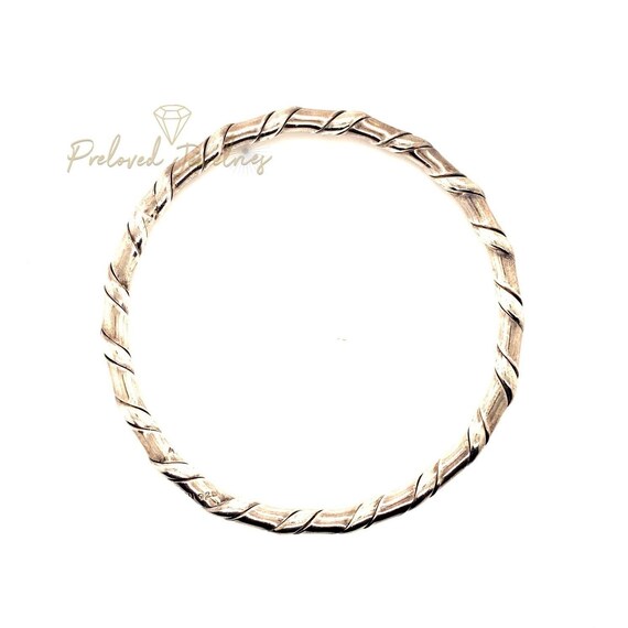 Mexican 925 Twisted Bangle - image 3