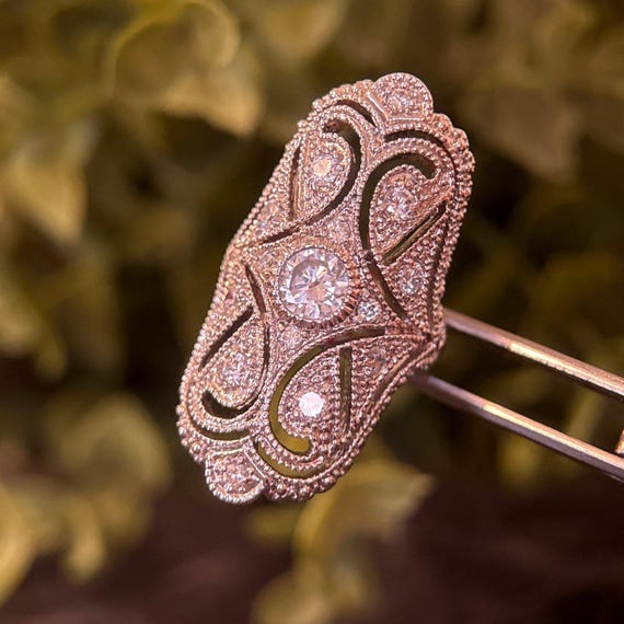 Victorian Style Statement Ring - image 4