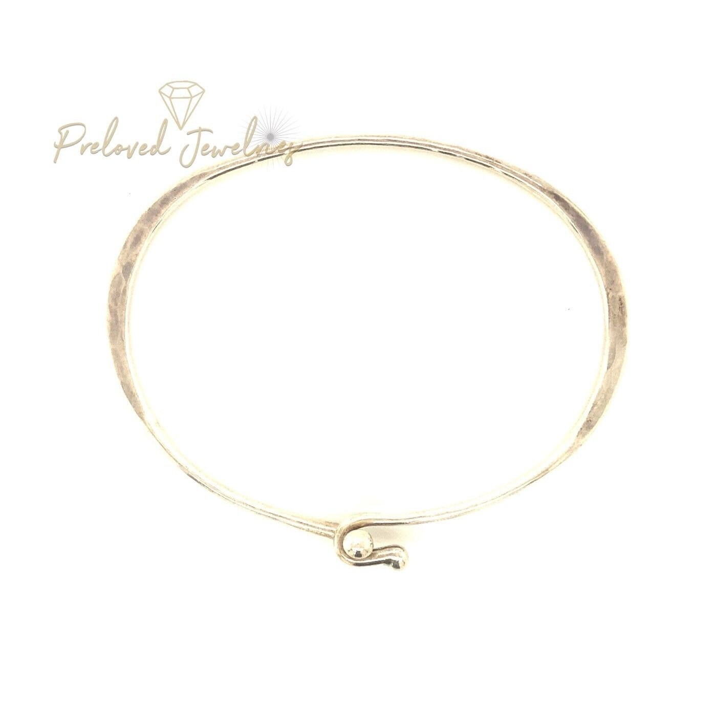 James avery hammered deals hook on bracelet