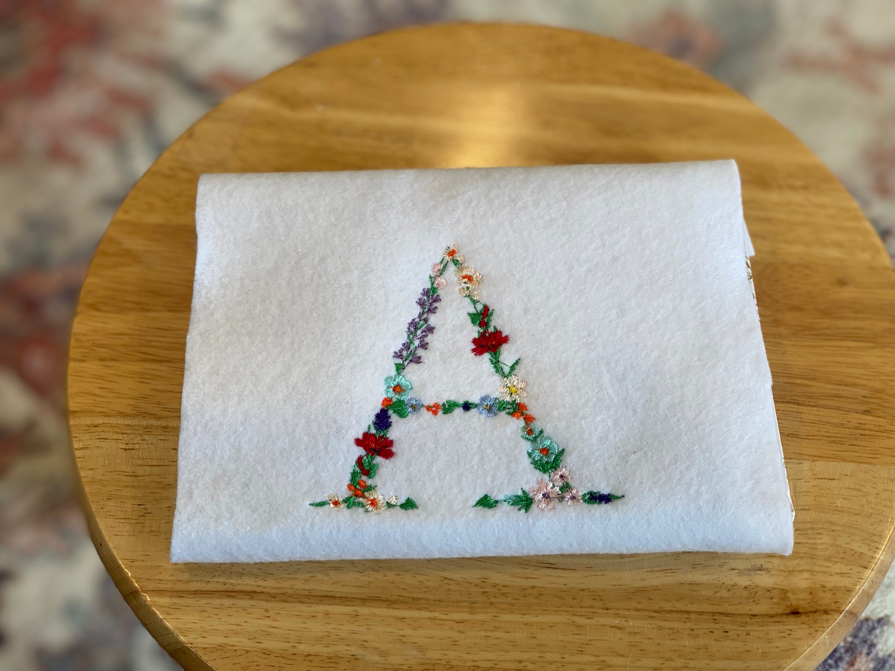 4 Machine Embroidery Floral Alphabet Small Letters With Etsy UK