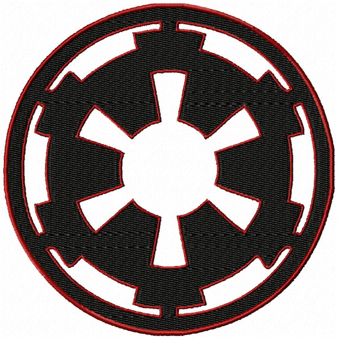 Star Wars Empire Symbol Embroidery Design Etsy