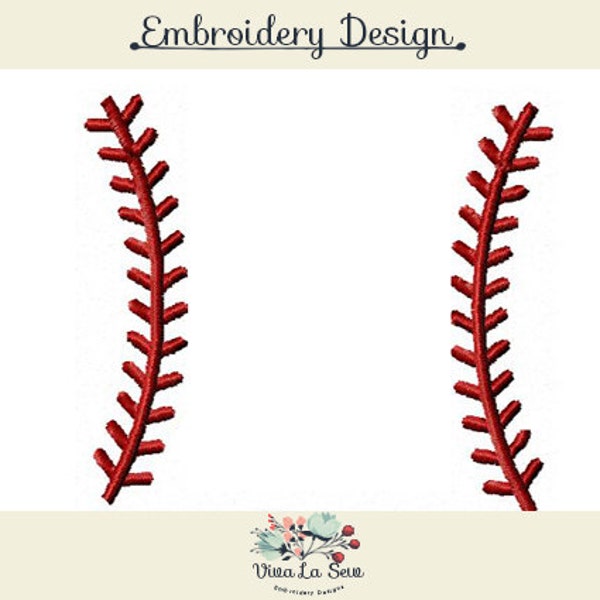 Instant Download Baseball Laces,  Softball Laces , Monogram frame Embroidery Design