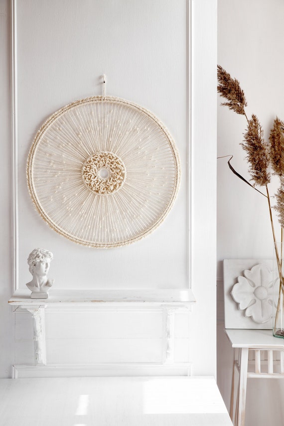 Jute mandala wall hanging clearance