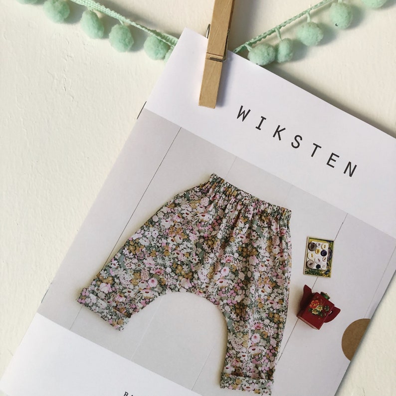 Baby Pants Pattern Toddler Harem Pants Wiksten Harem Pants Etsy