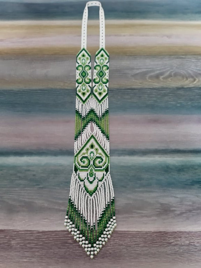 Ethnic Ornament National Beads Neck Ornaments Bead Etsy