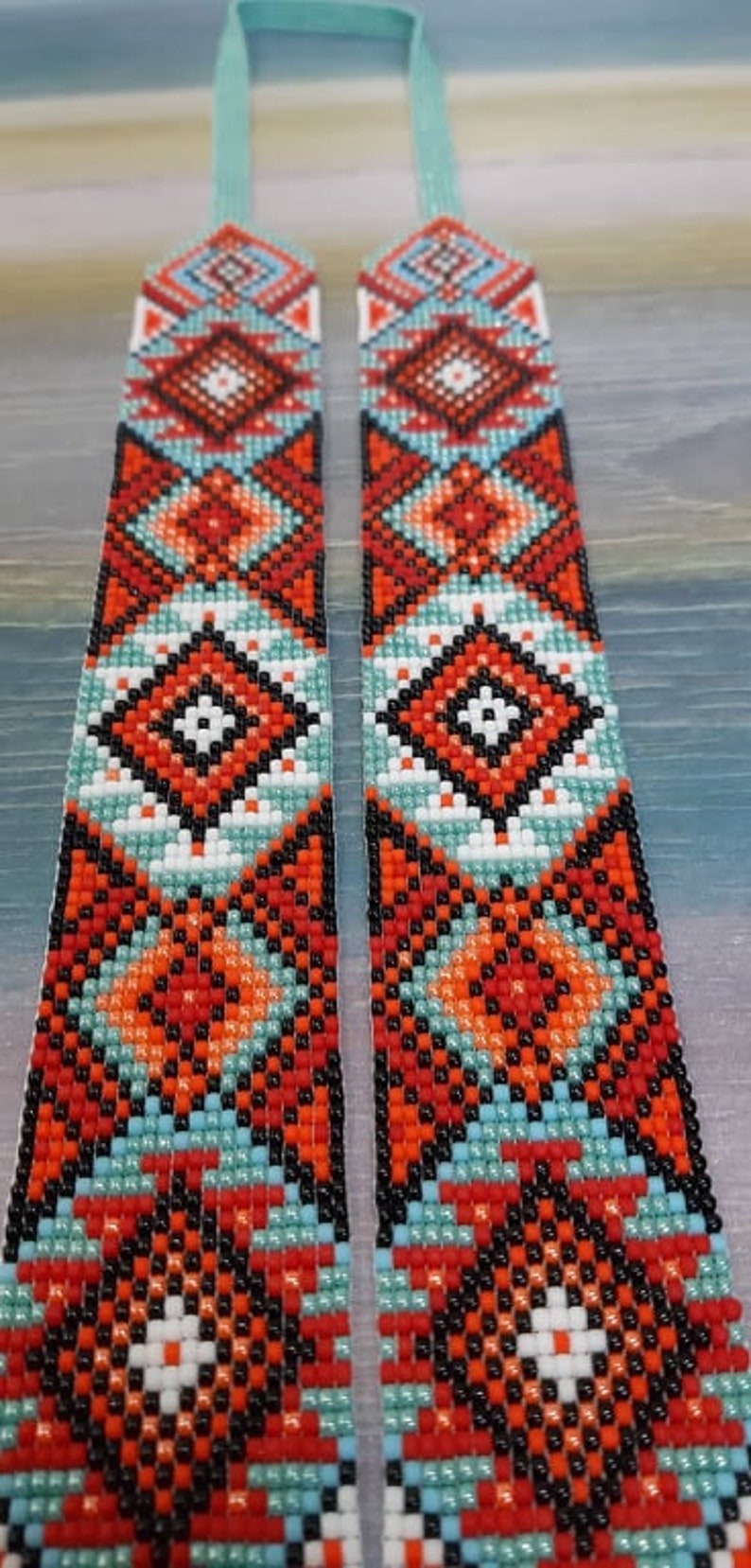 Stylish eagle exclusive beads Beautiful gerdan Gerdan with Orlan Gerdan with ornament national beads ethnic jewelry gerdan with birds