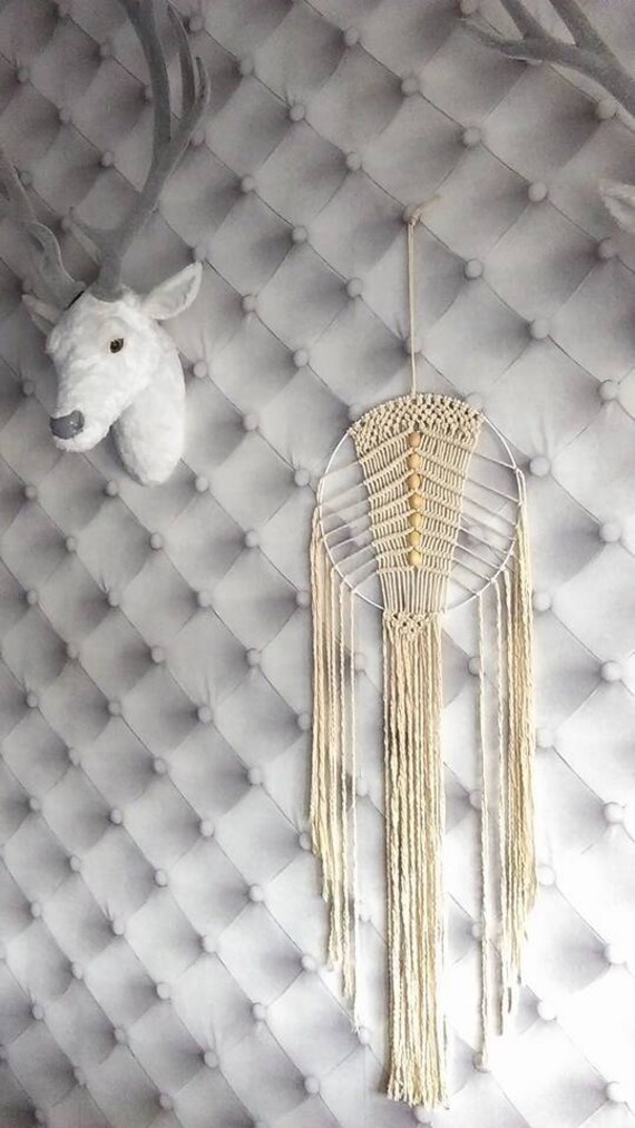 Attrape Rêve. Mandala.suspension. Tenture Murale en Macramé