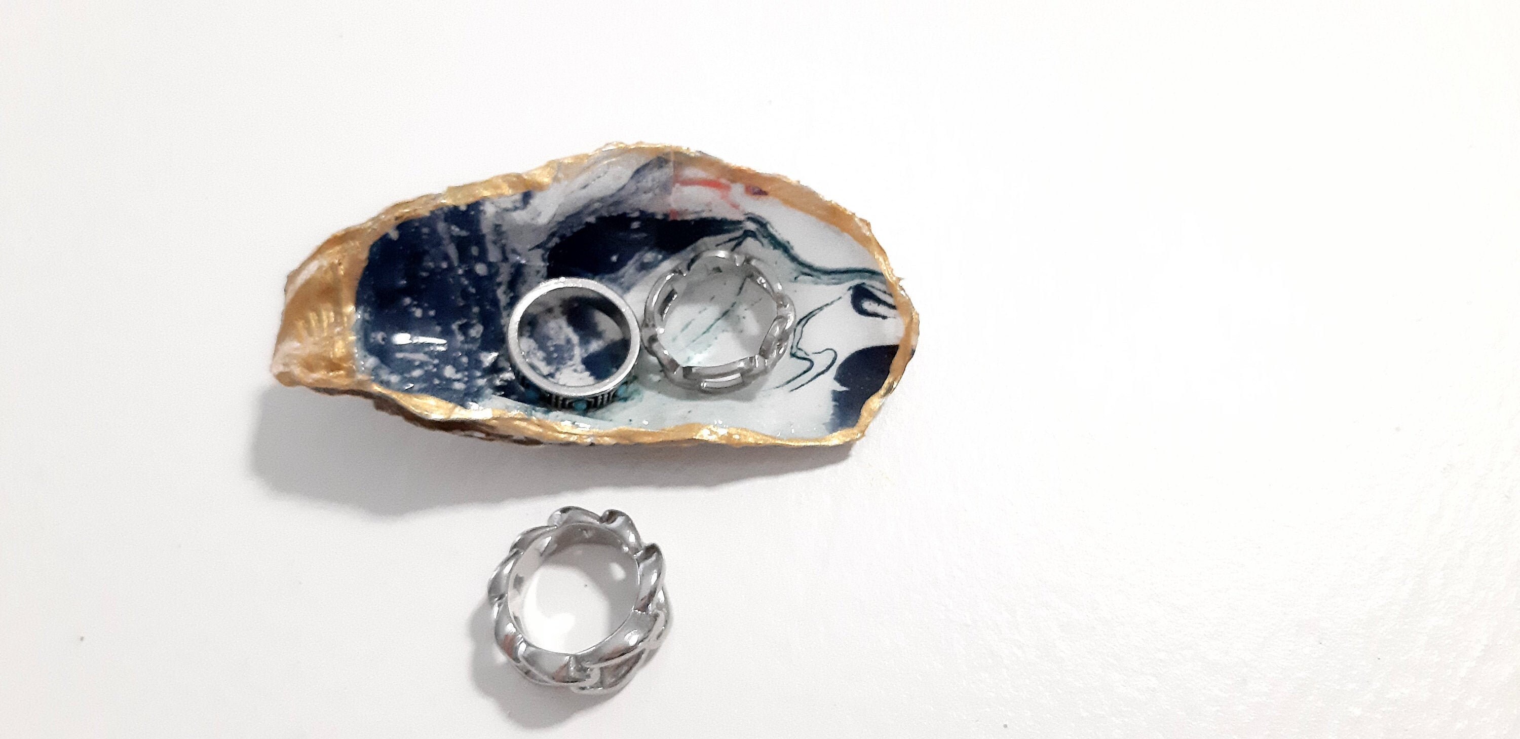 Huitre Décorée/Vide Poche