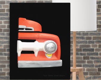 Classic Truck Grille Canvas Art Print - Peter Scott, Canadian Artist