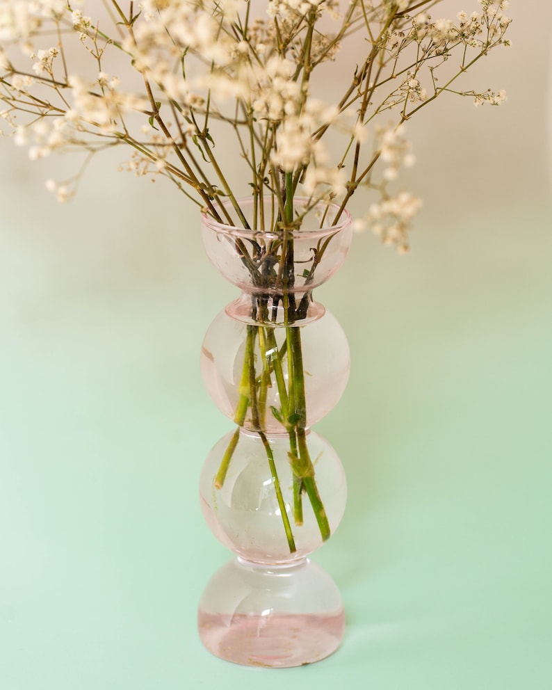 Pink Propavase Bubble Bulb Propagation Vase for Avocados Etsy UK