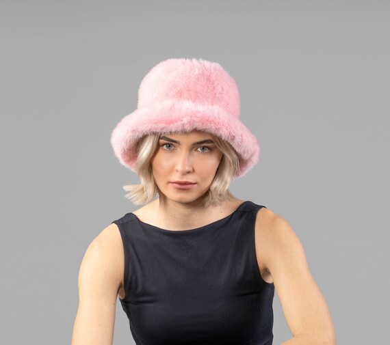 pink fisherman hat