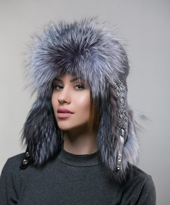 russian fur trapper hat