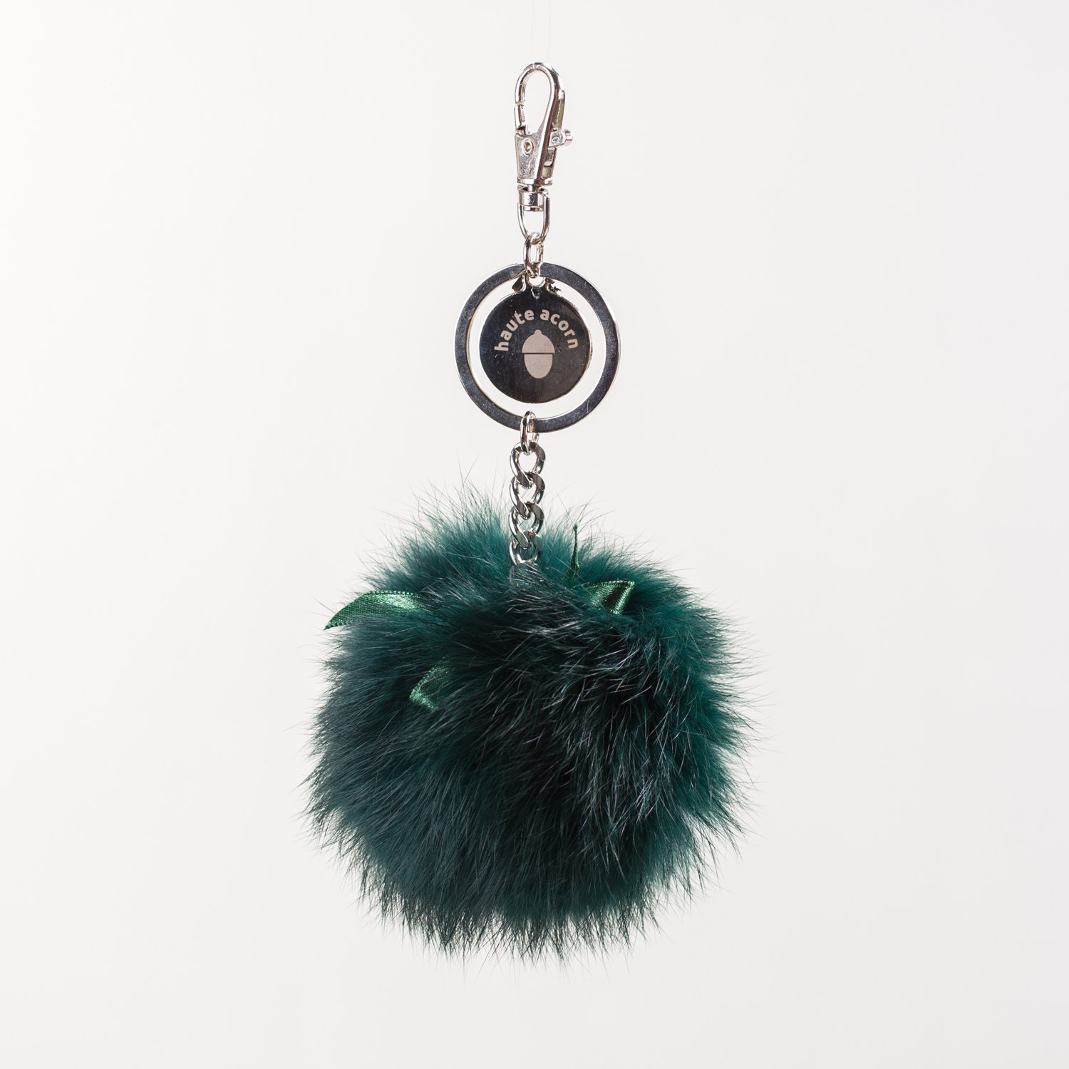 Kawaii Keychain fluffy keychain Fur Pom Pom Bag Charms Black Dark Red  Crystal Bear Charms attach Wine fur ball, pompom keychain Lanyard