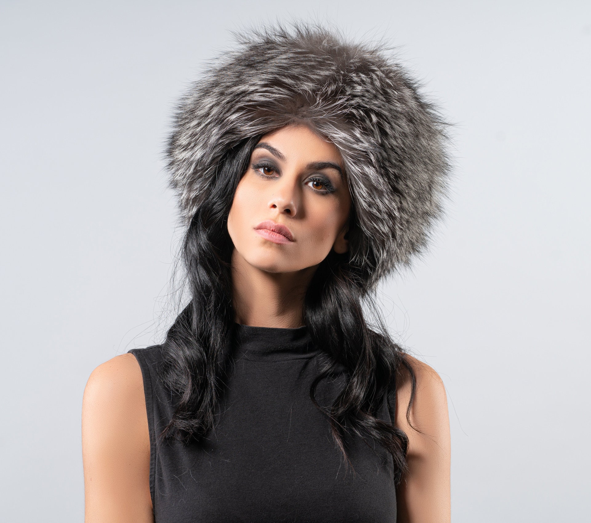 Fox fur cheap cossack hat