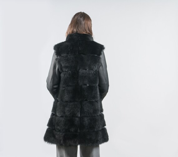 ブラックシープスキンムートンコート UGG(アグ) Shepp skin MOUTONコート シープスキンムートンコート