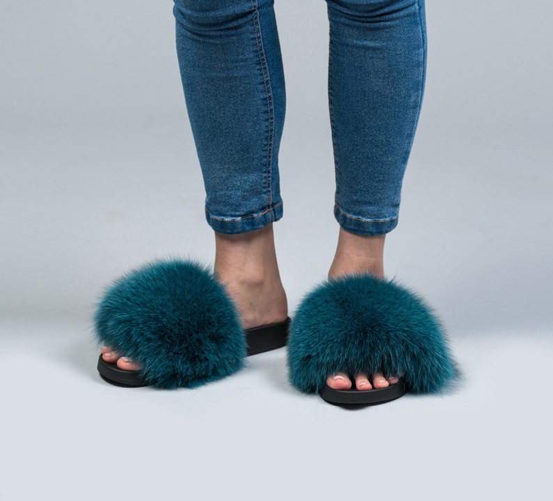 fox fur slider