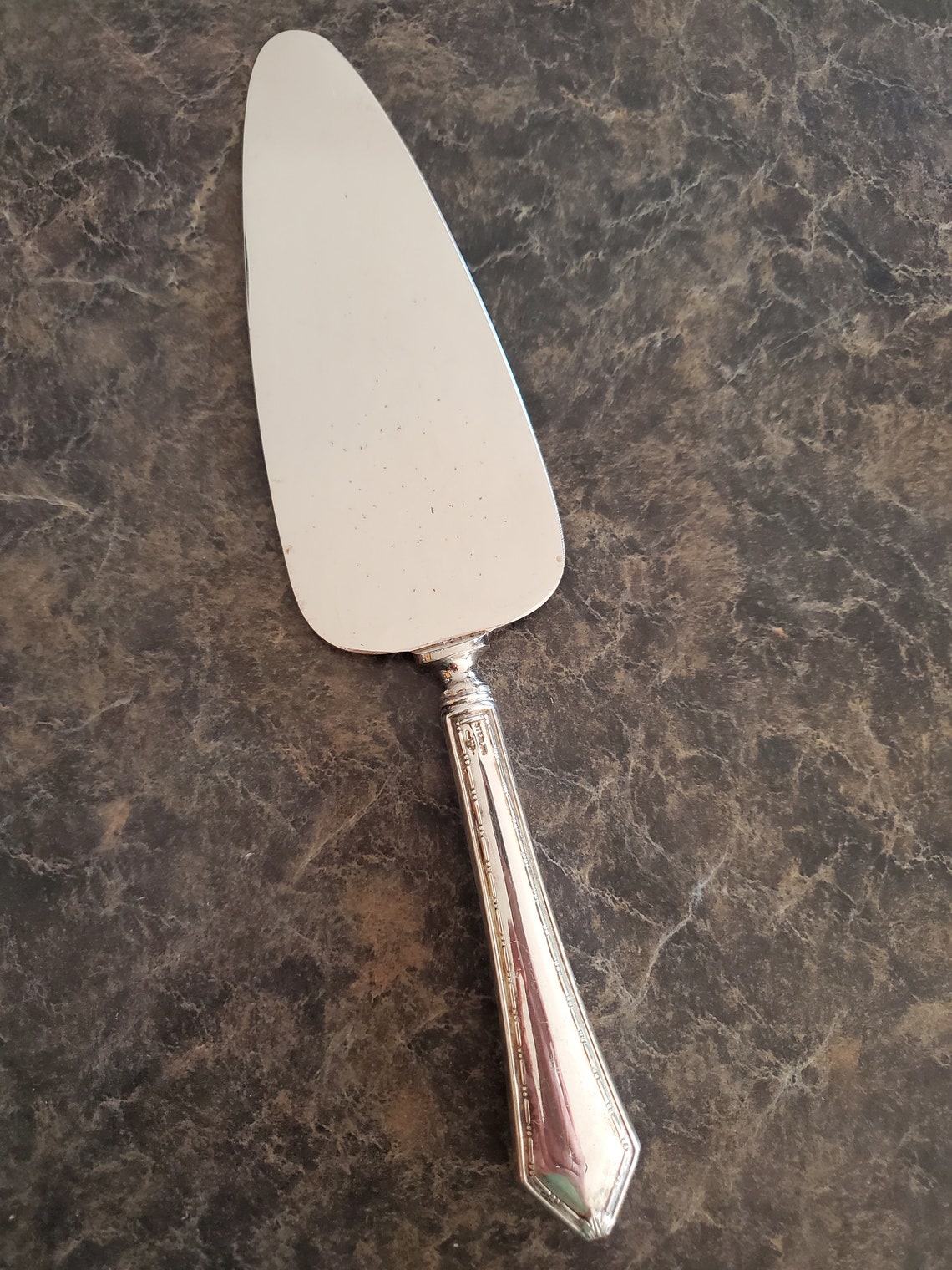 Vintage Sterling Silver Hollow Handle Pie Server 9 3/4 Etsy