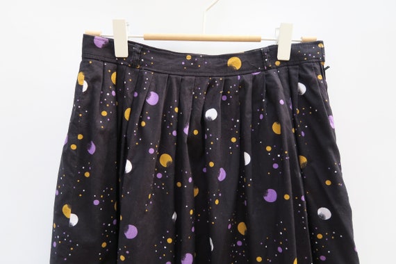 True vintage | black Purple Yellow Polka dot | Co… - image 2