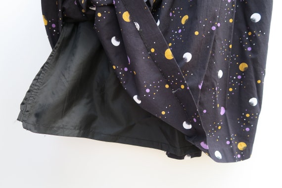 True vintage | black Purple Yellow Polka dot | Co… - image 4