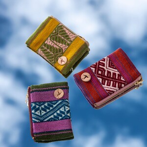 RANTIKUY Textiles coin purse Change purse Peruvian coin purse Boho change purse Hand made coin purse image 1