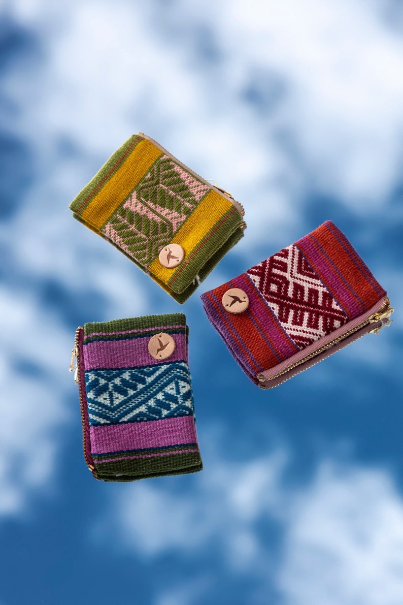 RANTIKUY Textiles coin purse Change purse Peruvian coin purse Boho change purse Hand made coin purse image 1