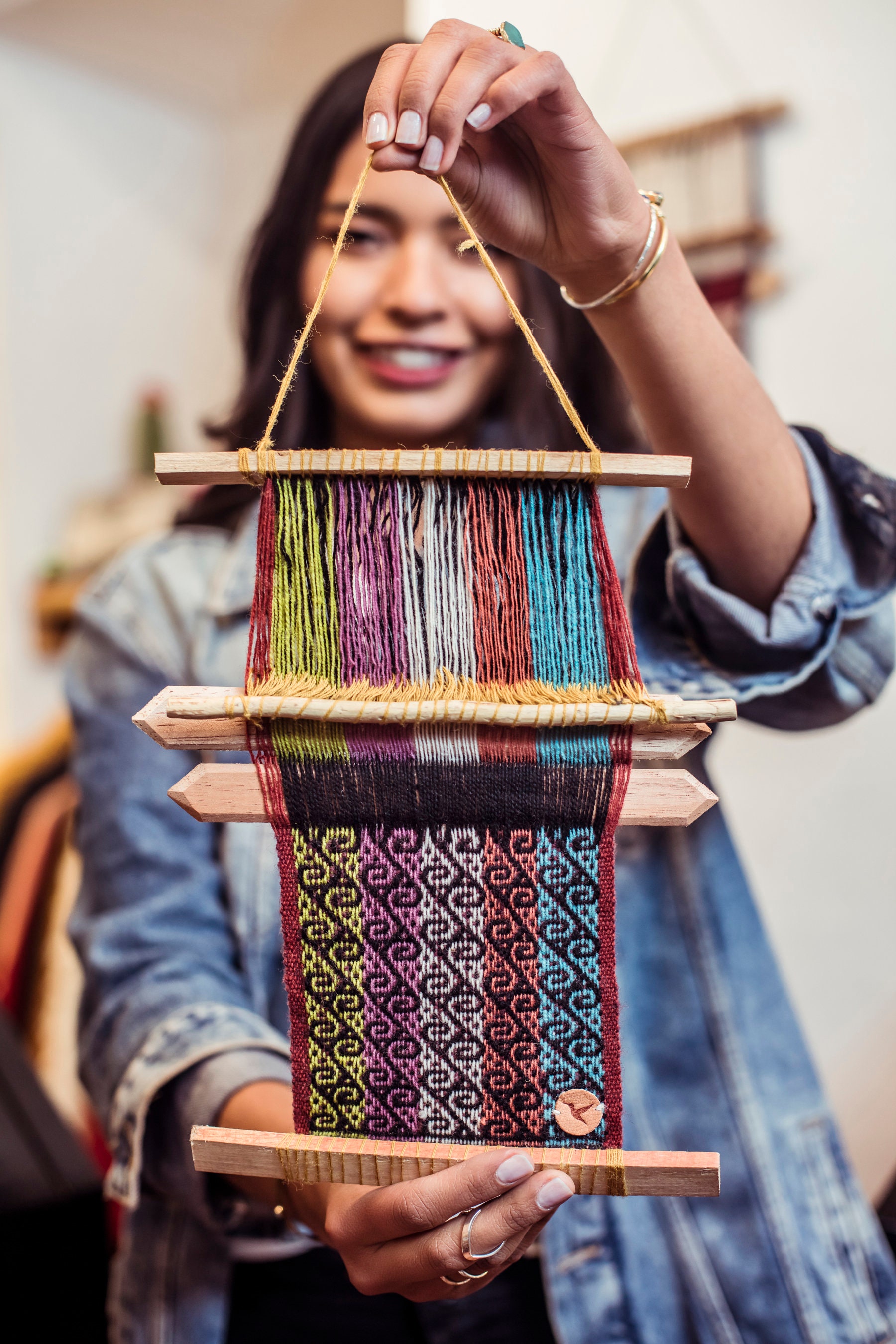 AWANA S AMARU Peruvian Wall Hanging Home Deco Loomwall Etsy