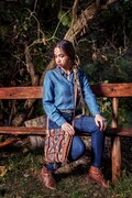 CH'USPA PAROBAMBA |  Peruvian traditional shoulder bag |Handwoven shoulder bag |Traditional Handwoven Andean Bag| Traditional Andean Bag product logo