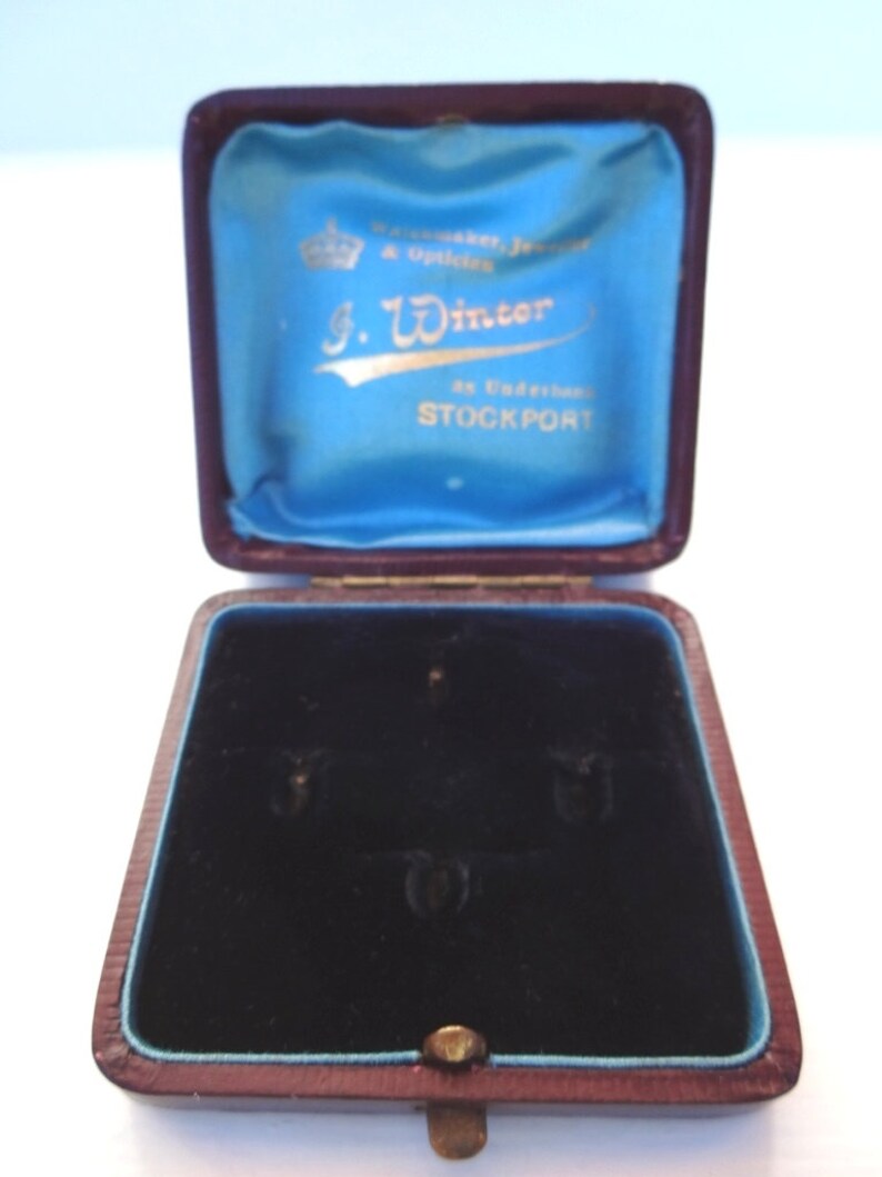 Antike Vintage J Winter Manschettenkn U00f6pfe Ohrstecker Schmuck