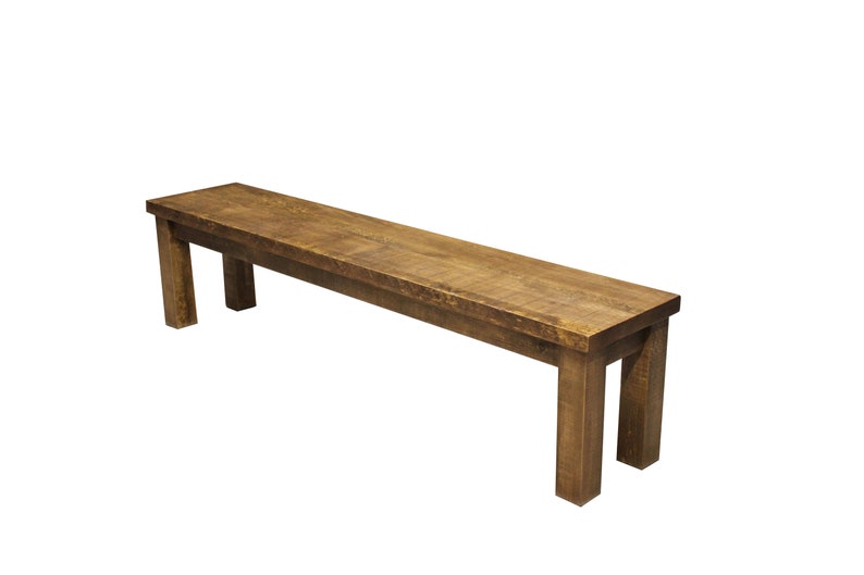 Rough Sawn Pine Dining Bench