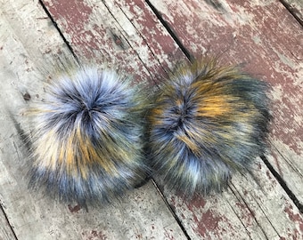 6 Inch Fall Pom Poms