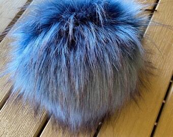 Blue Lagoon Pom Poms
