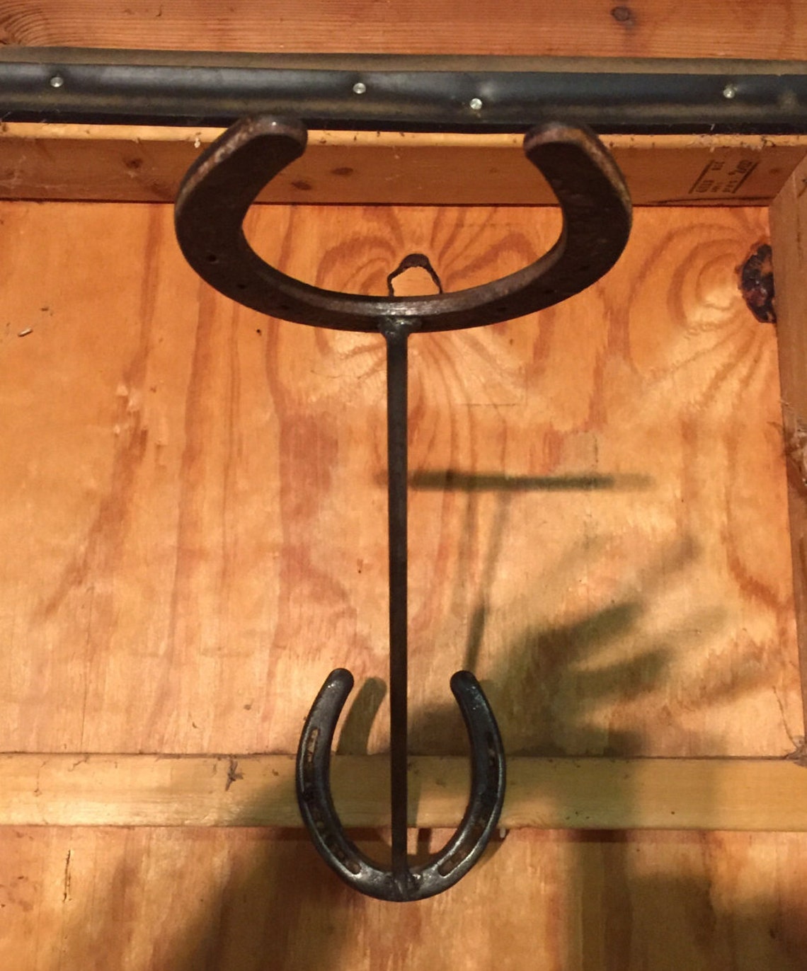 Horse Shoe Hat Rack Etsy