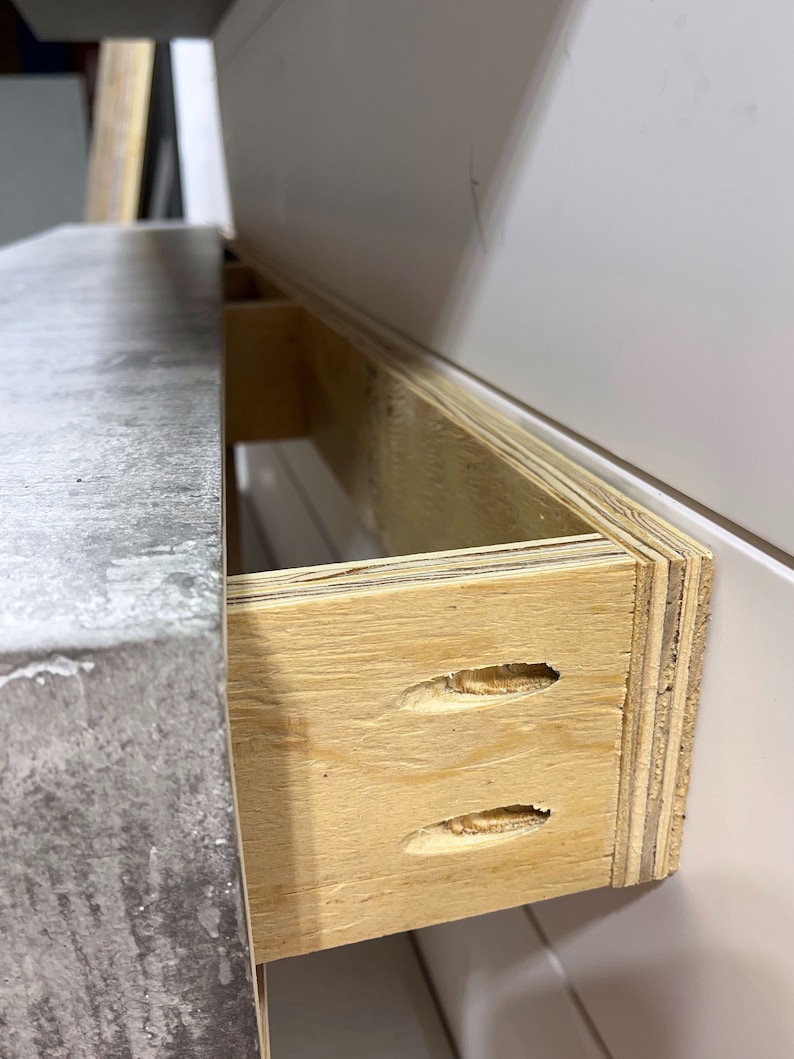 Concrete Floating Mantel Etsy