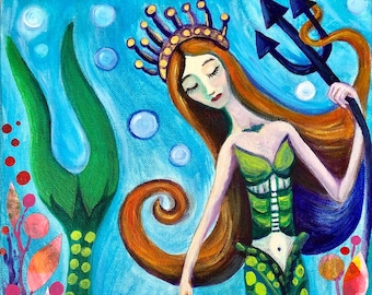 Peaceful Mermaid